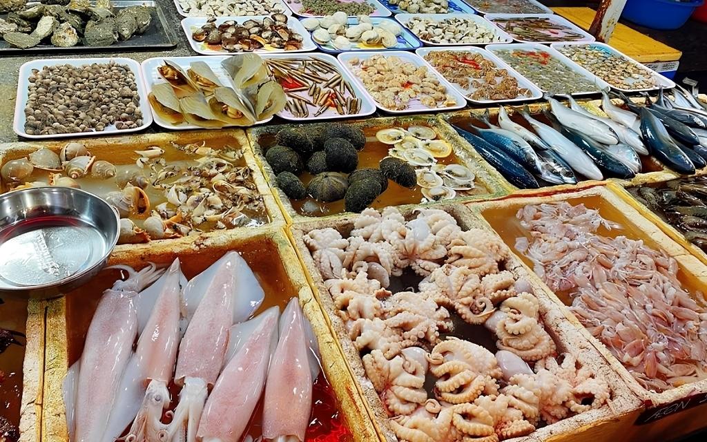 Dạo chợ hải sản