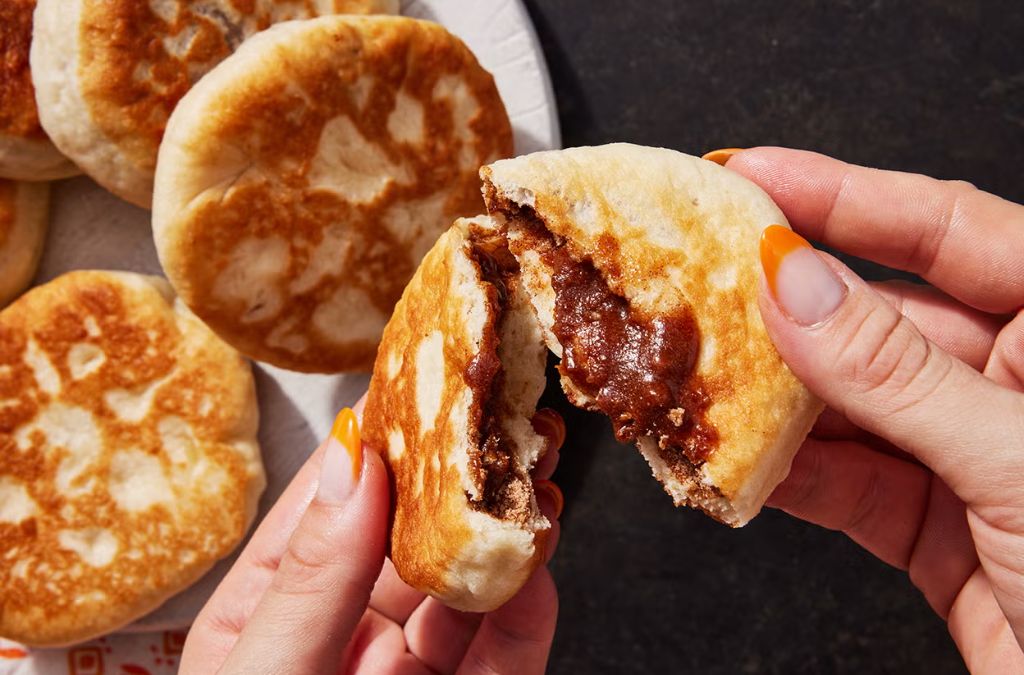Bánh rán ngọt Hotteok Hàn Quốc