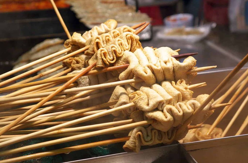 Chả cá xiên Odeng Hàn Quốc