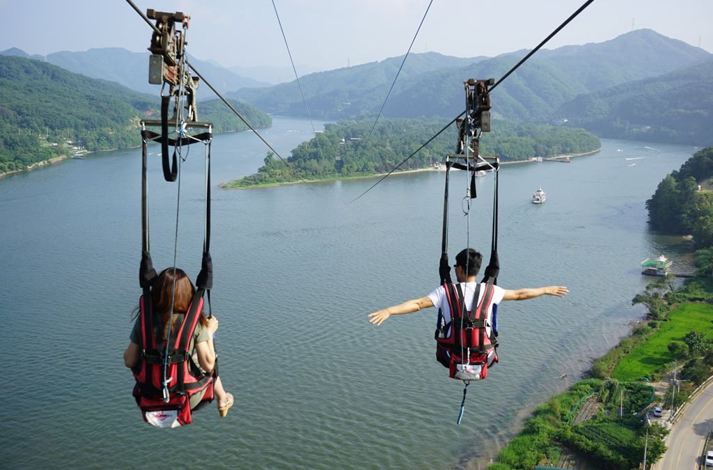 Trải nghiệm ZipWire đến đảo Nami
