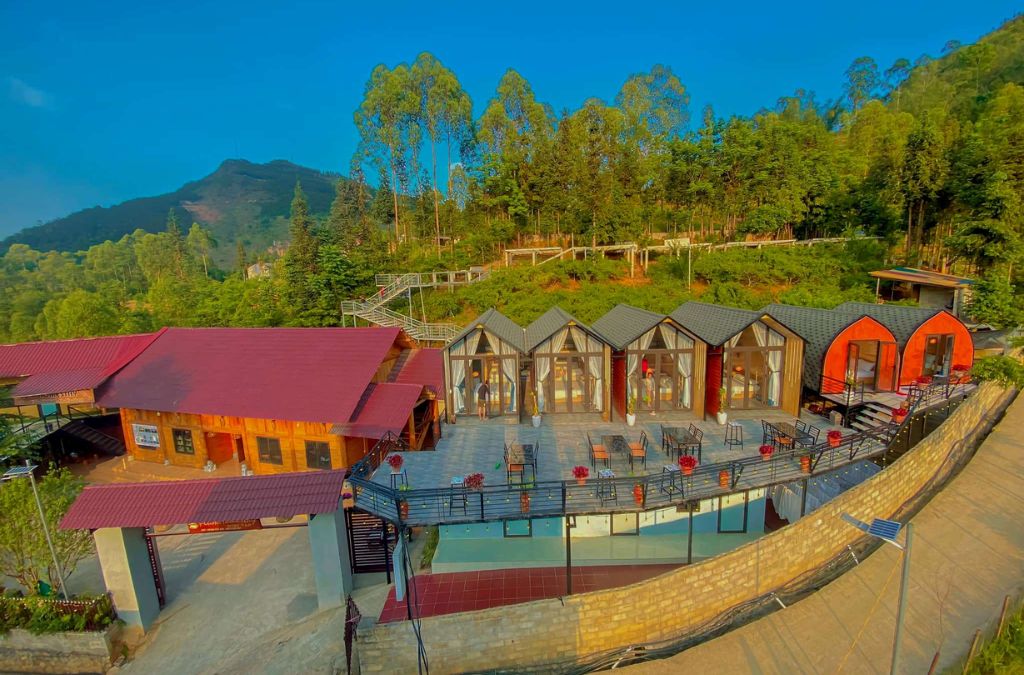 Khu lưu trú dạng bungalow giữa vùng núi cao