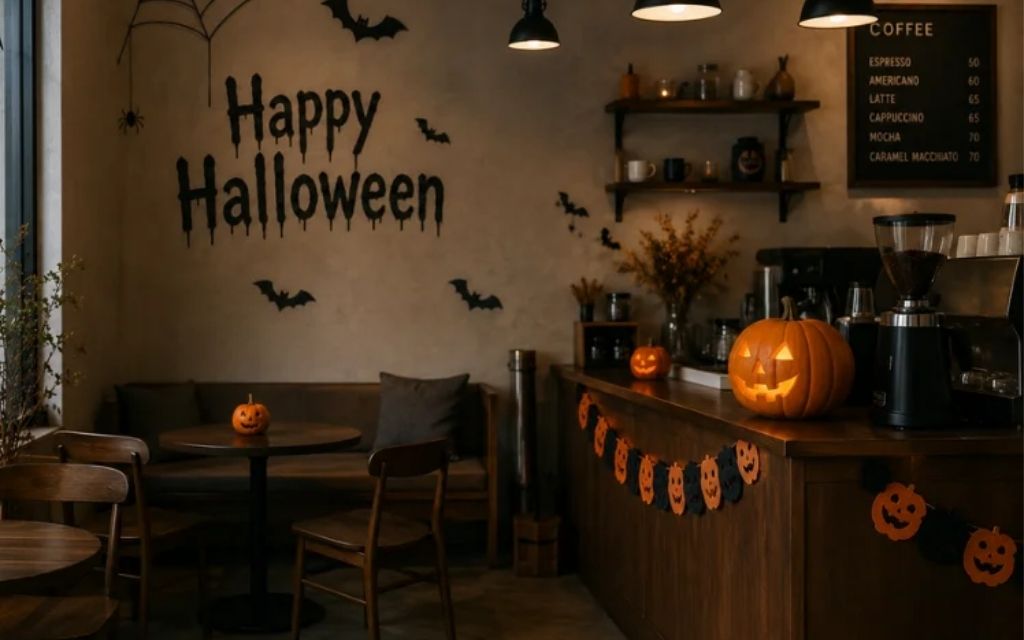 Không khí Halloween Cafein 