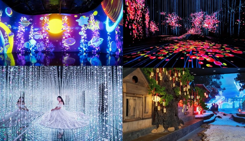 Vườn ánh sáng Lumiere mang đến không gian nghệ thuật ánh sáng đầy sáng tạo tại Đà Lạt
