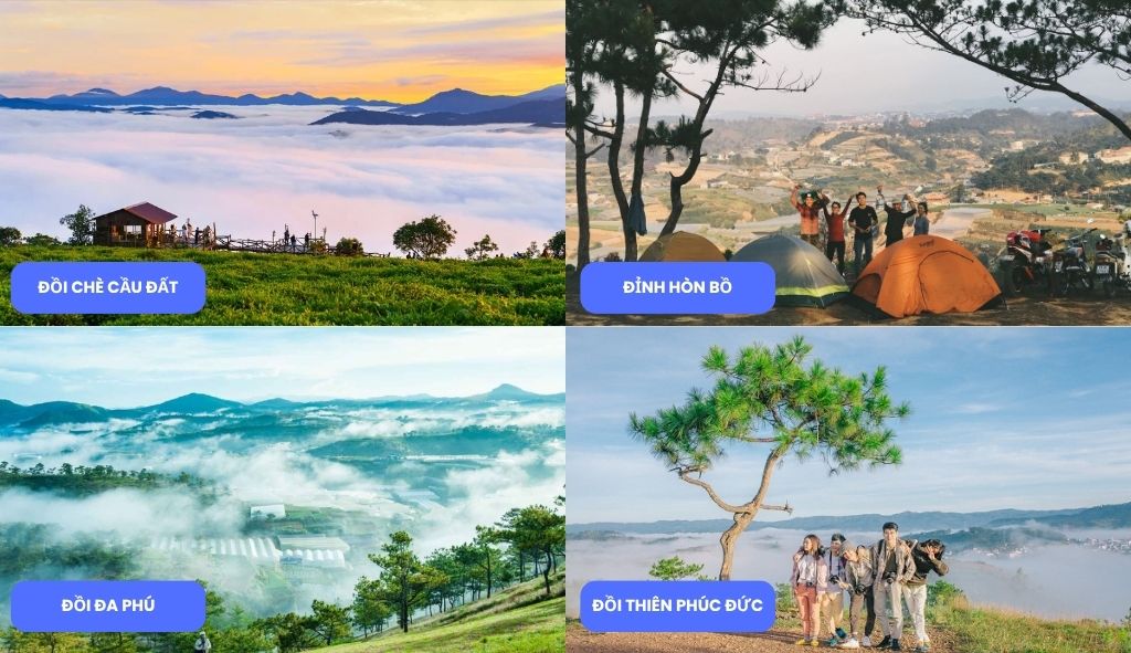 Những địa điểm “săn mây” đẹp, thơ mộng ở Đà Lạt