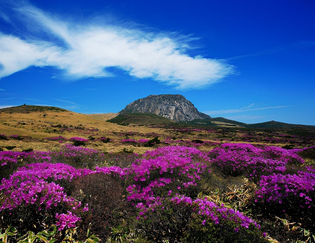 Núi Hallasan trên đảo Jeju
