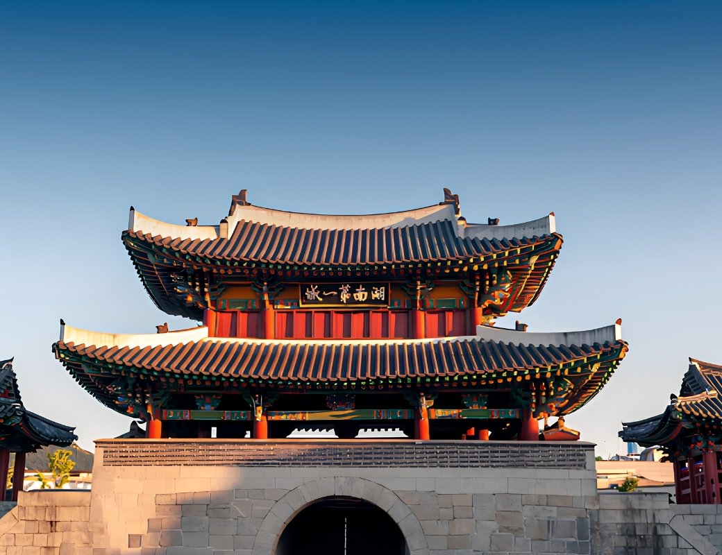Cổng Pungnammun tại trung tâm Jeonju