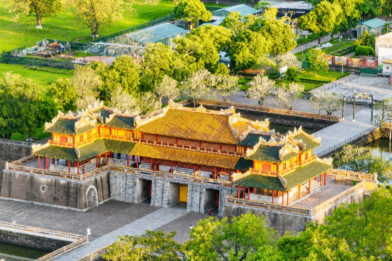 Đại Nội Huế với kiến trúc cung đình cổ kính