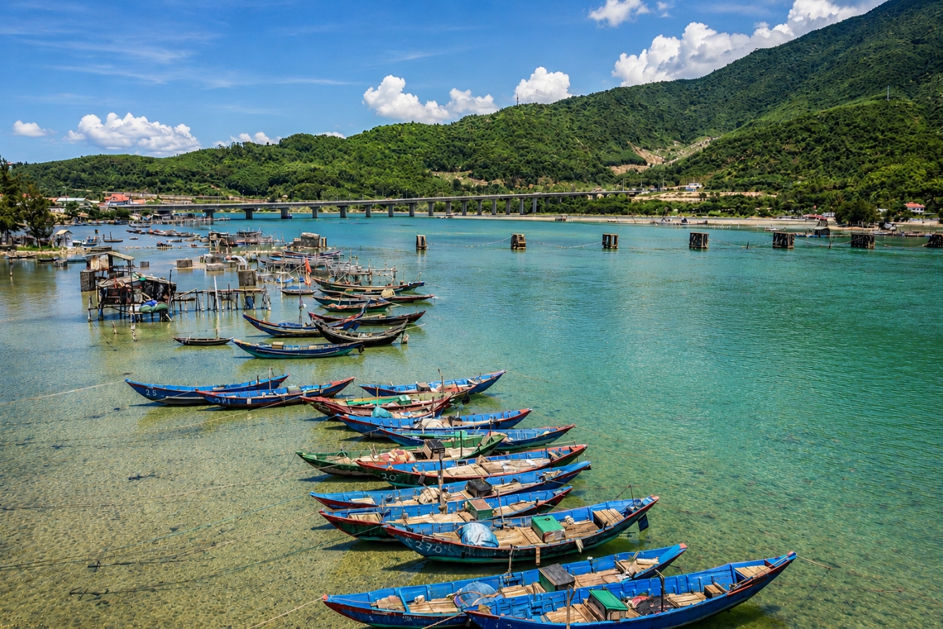 Vịnh Lăng Cô ở Huế với vẻ đẹp biển miền Trung nổi bật