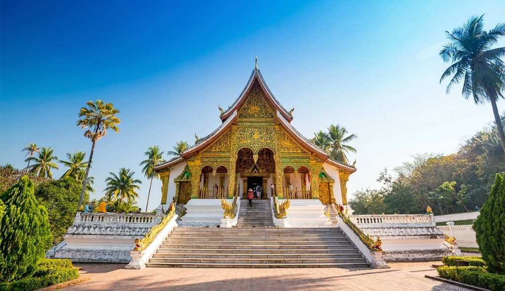 Cung điện Hoàng Gia (Bảo tàng Quốc gia) tại Luang Prabang, Lào.