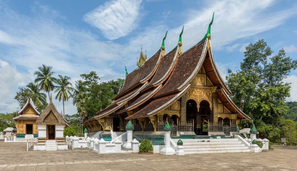 Kiến trúc truyền thống đặc sắc của chùa Wat Xieng Thong tại Lào