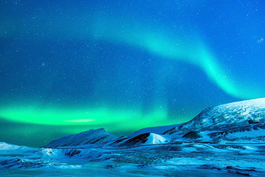 Murmansk nổi tiếng với hiện tượng Bắc Cực quang huyền ảo