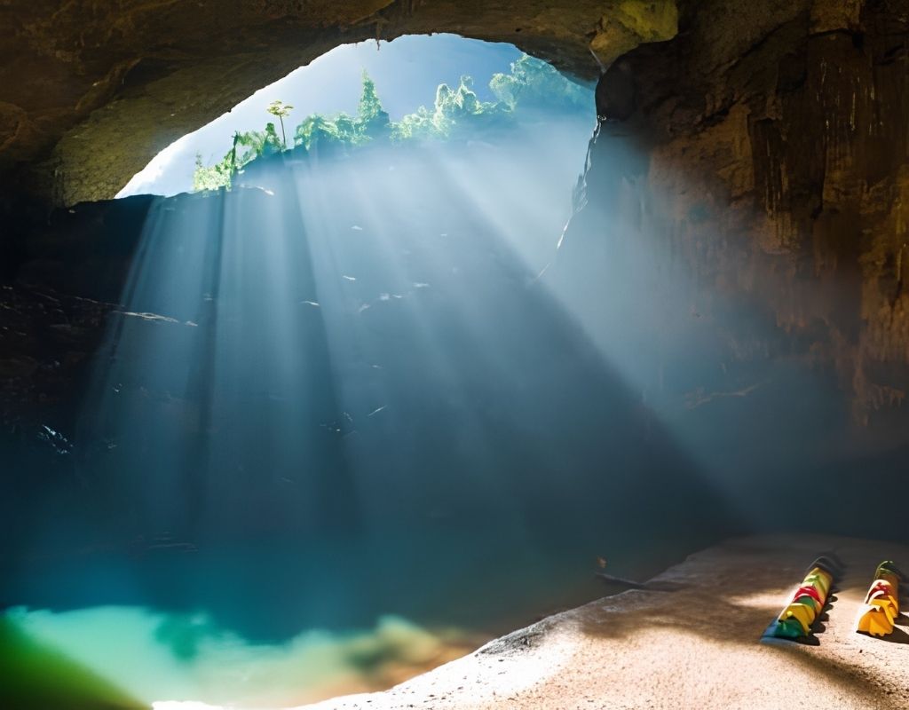 Hang Én với vòm hang khổng lồ, dòng sông ngầm và bãi cắm trại giữa núi rừng tại Quảng Trị.