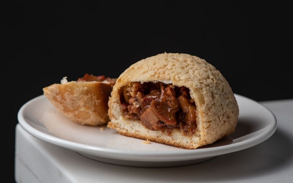 Tim Ho Wan bánh bao xá xíu nướng 