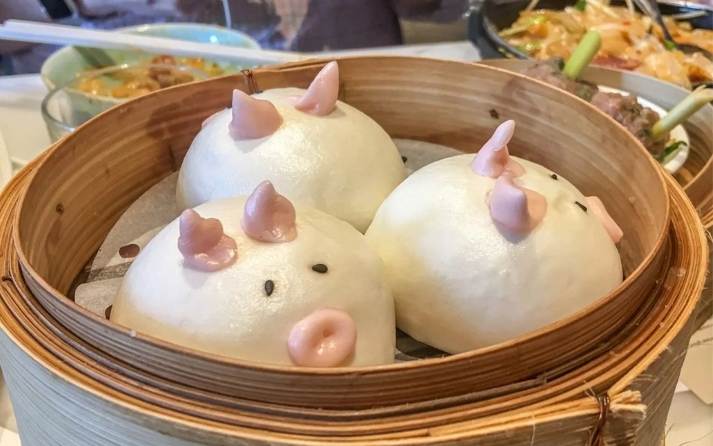 Nhà hàng Yum Cha dimsum tạo hình 