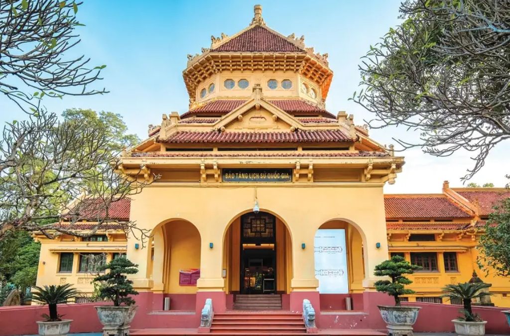 Không gian trưng bày tại bảo tàng ở Hà Nội