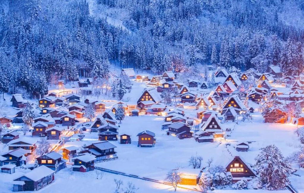 Shirakawago mùa đông