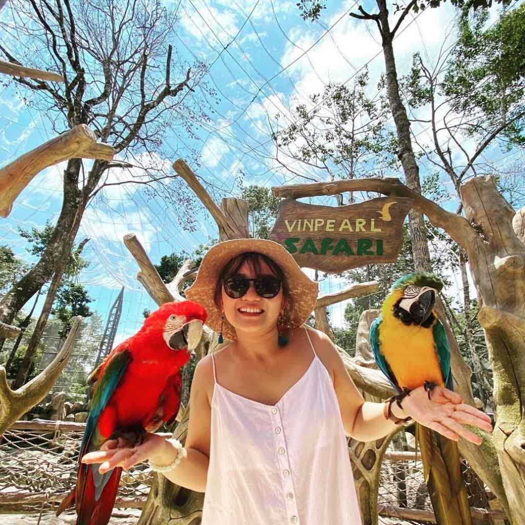 Trải nghiệm tham quan tại Vinpearl Safari Phú Quốc.