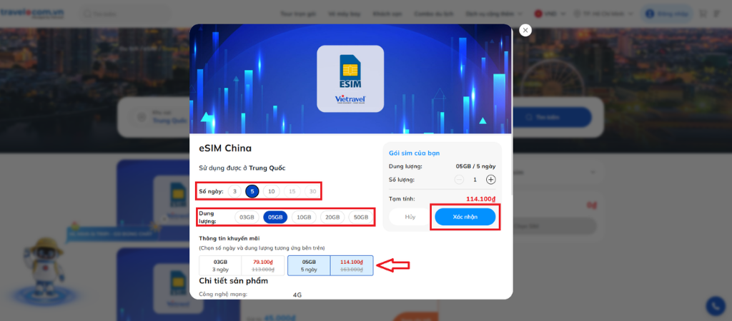 Ưu đãi khi mua eSIM