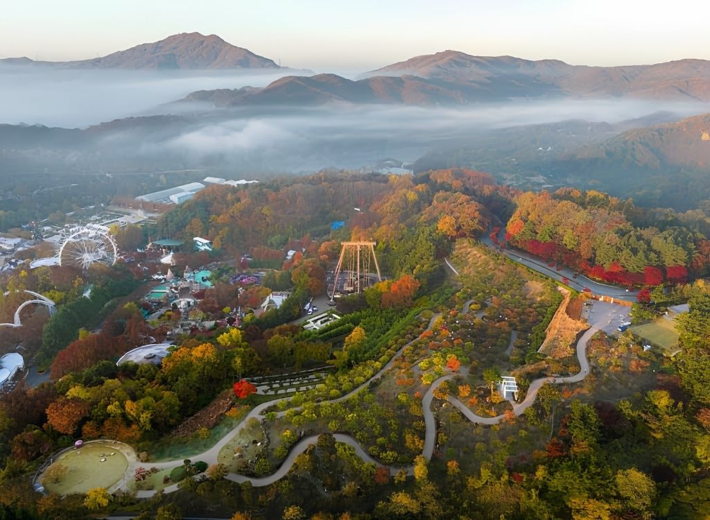 Toàn cảnh Everland mùa thu