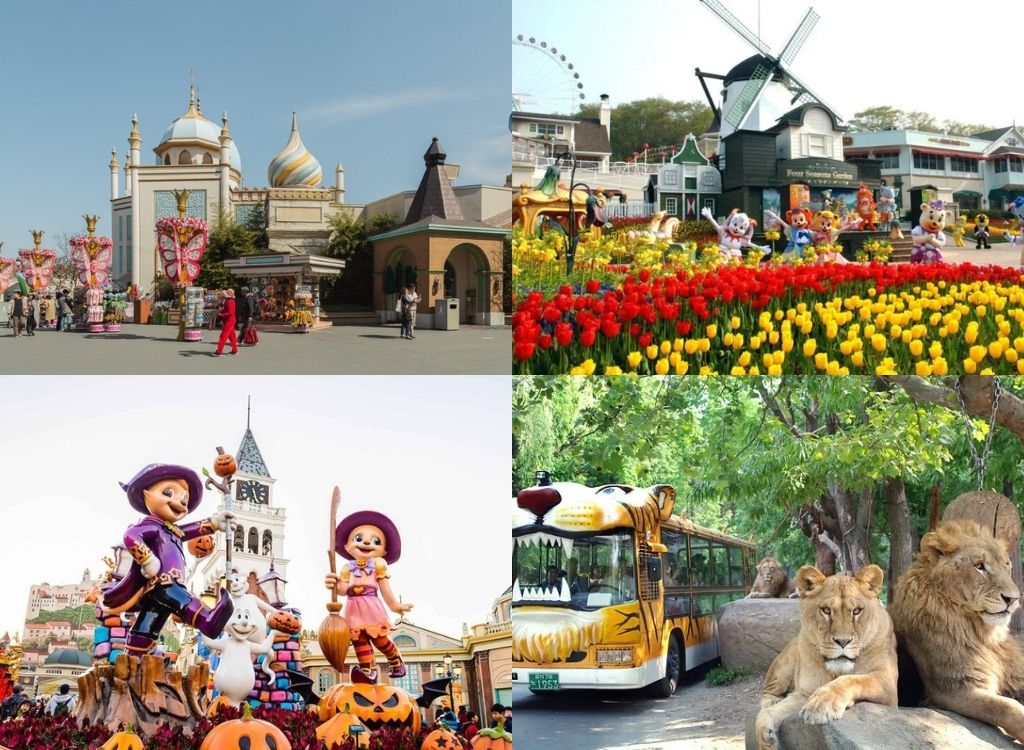 Các khu nổi bật tại Everland