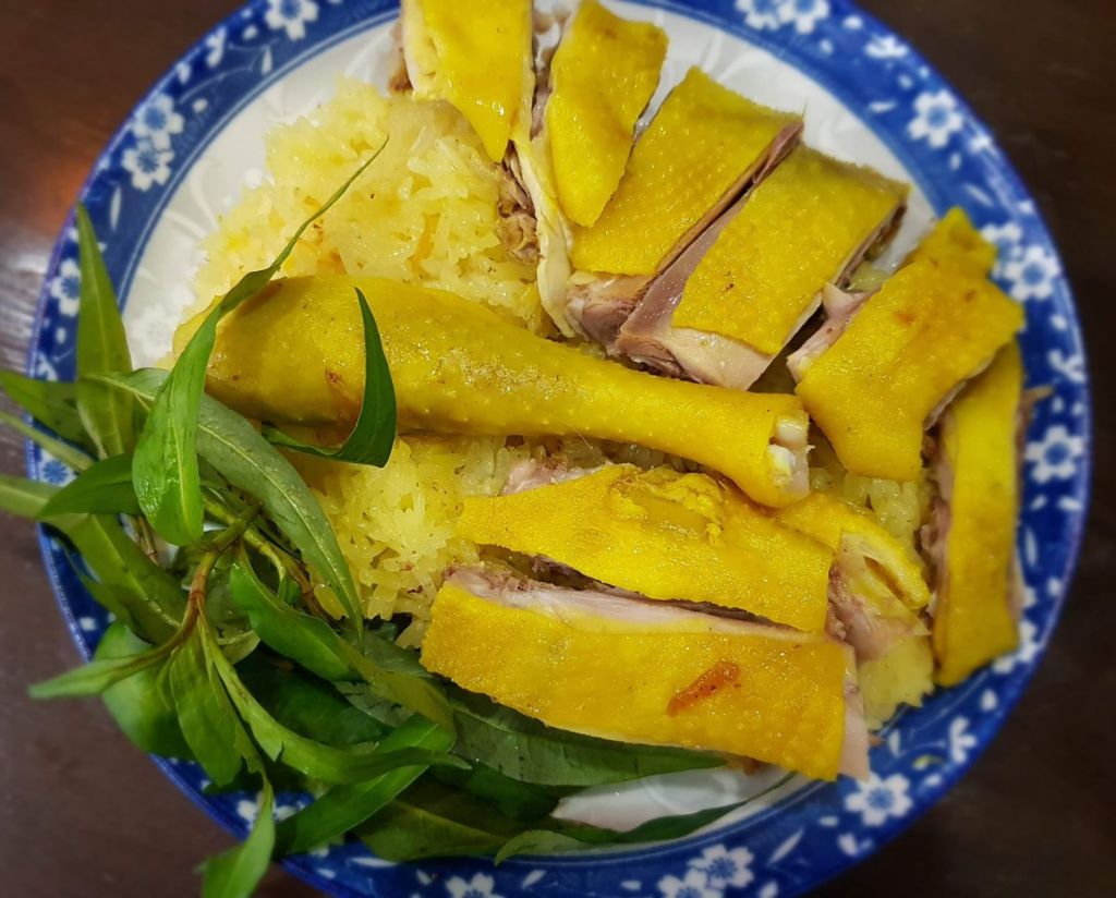 Đĩa cơm gà Phú Yên