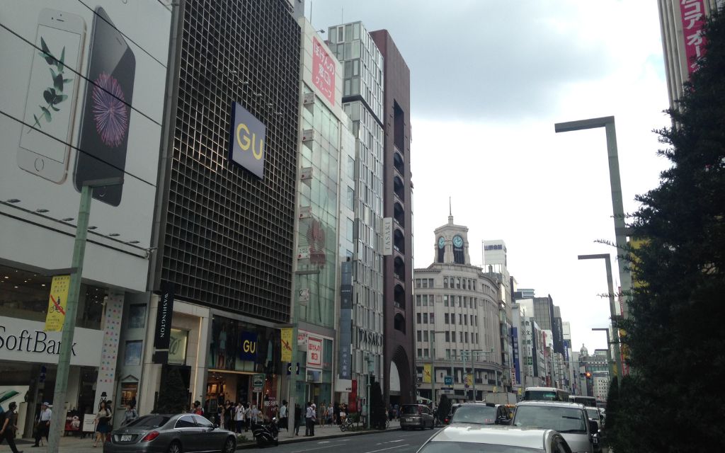 Điểm tham quan biểu tượng tại Ginza