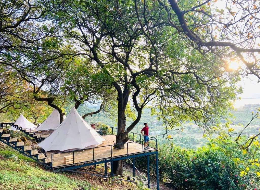 Lều Tropical Eglamping giữa rừng cây Đồng Nai