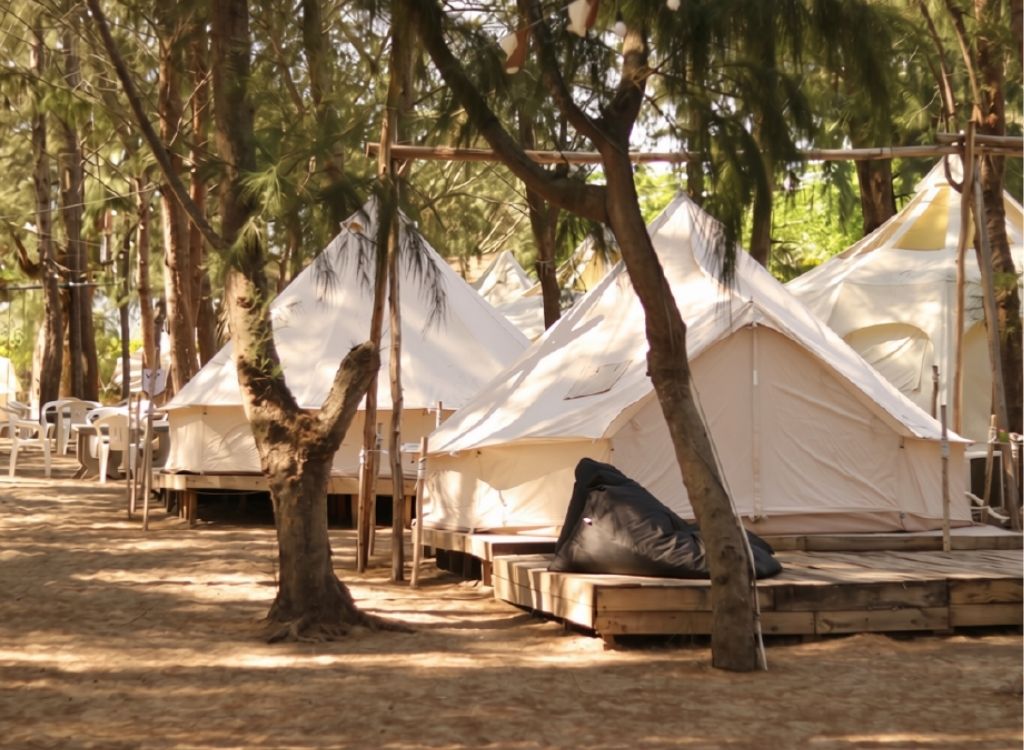 Lều Pi Glamping dưới tán cây Vũng Tàu