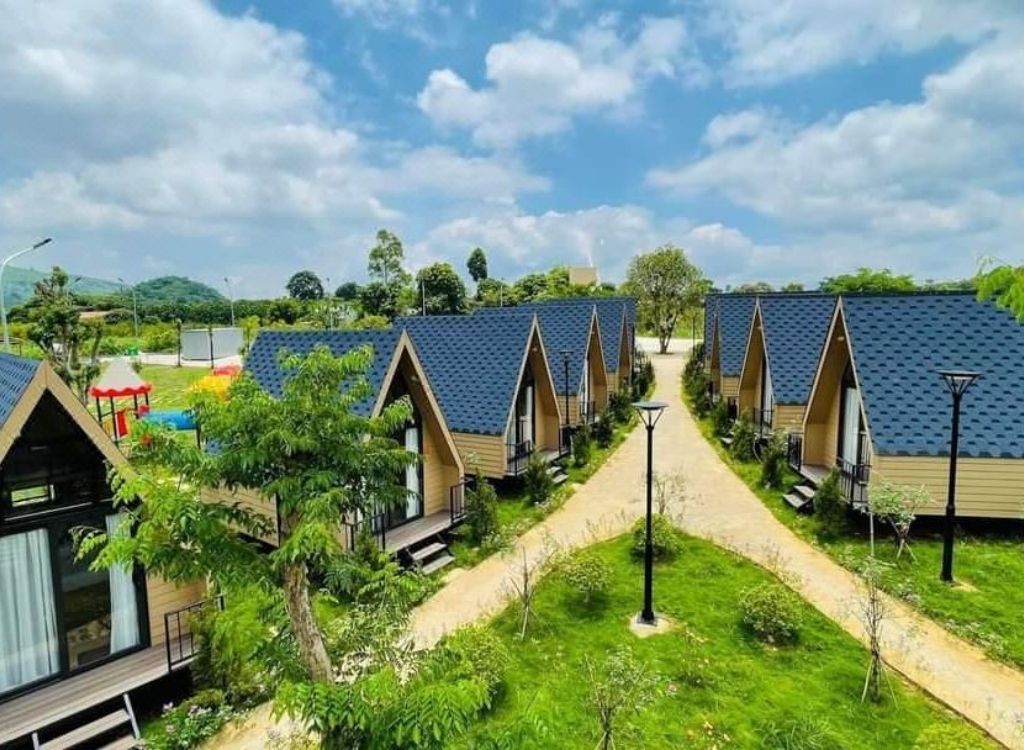 Nhà nghỉ chữ A tại Caofong Glamping Village