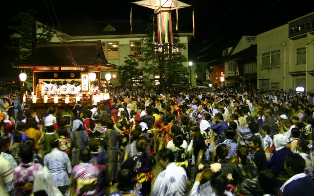  Gujo Hachiman mùa hè lễ hội Gujo Odori 