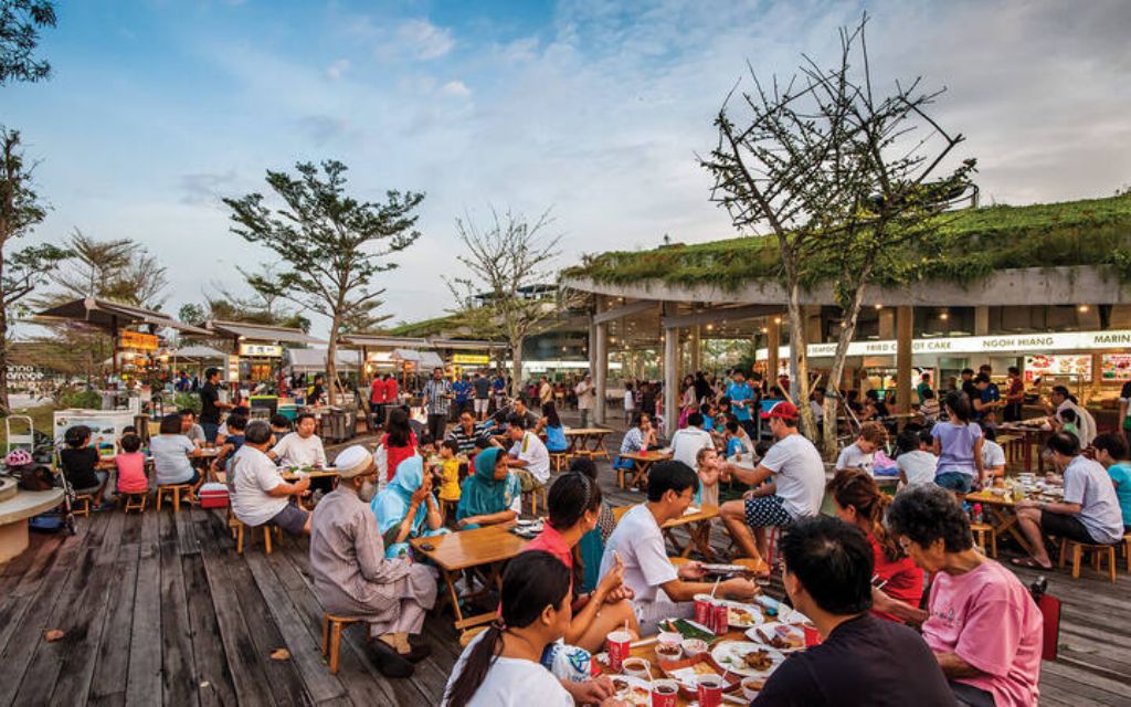 Mô hình Hawker ở Singapore