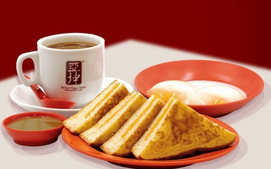 Bánh mì nướng Kaya