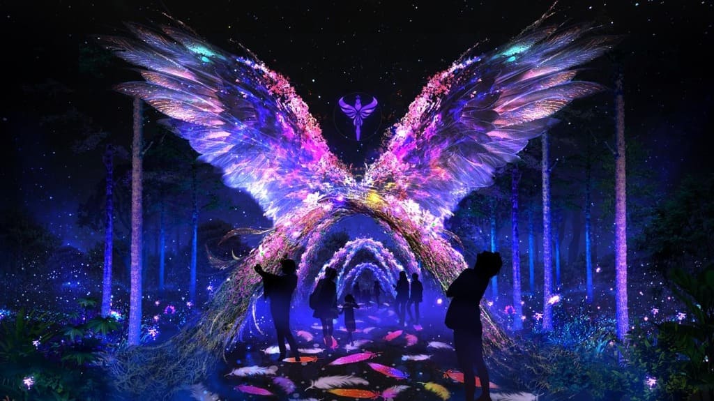 Công trình ánh sáng kỳ ảo bên trong Delight Park