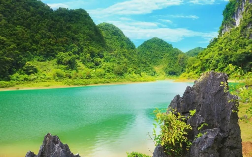 hồ thang hen mùa nước dâng