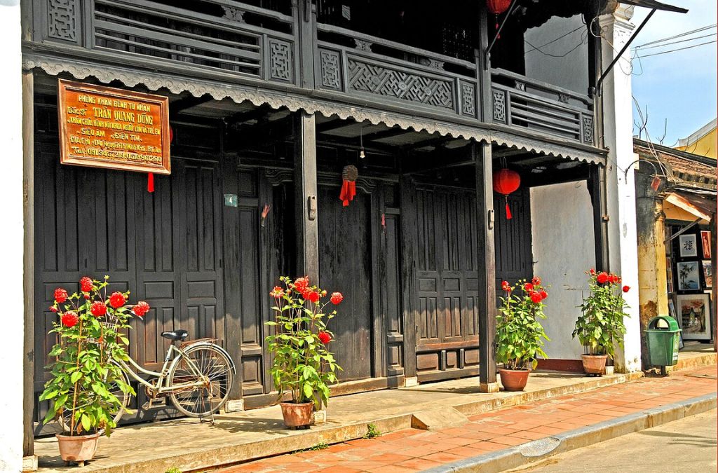 Mặt tiền Nhà cổ Phùng Hưng tại phố cổ Hội An