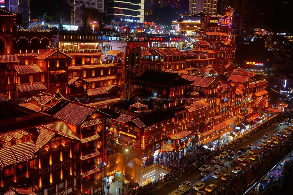hệ thống đèn Hồng Nhai Động