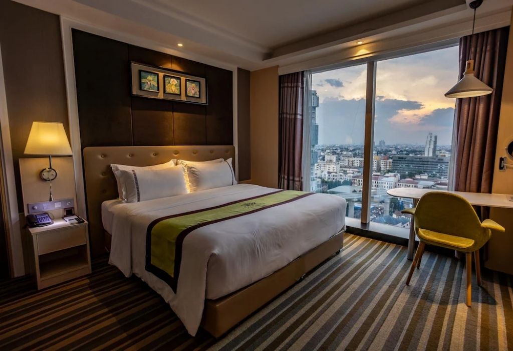 Phòng nghỉ tại The Bazaar Hotel Bangkok gần MRT Lat Phrao