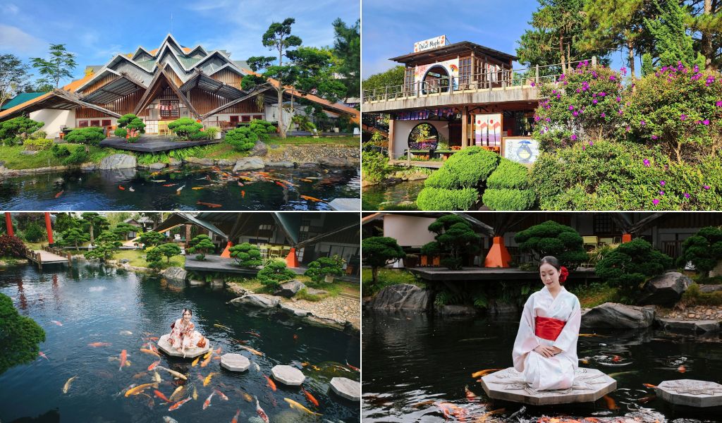 Không gian Nhật Bản tại khu du lịch Lá Phong