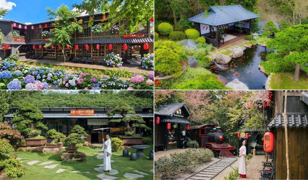 Vườn Nhật tại Quê Garden Đà Lạt