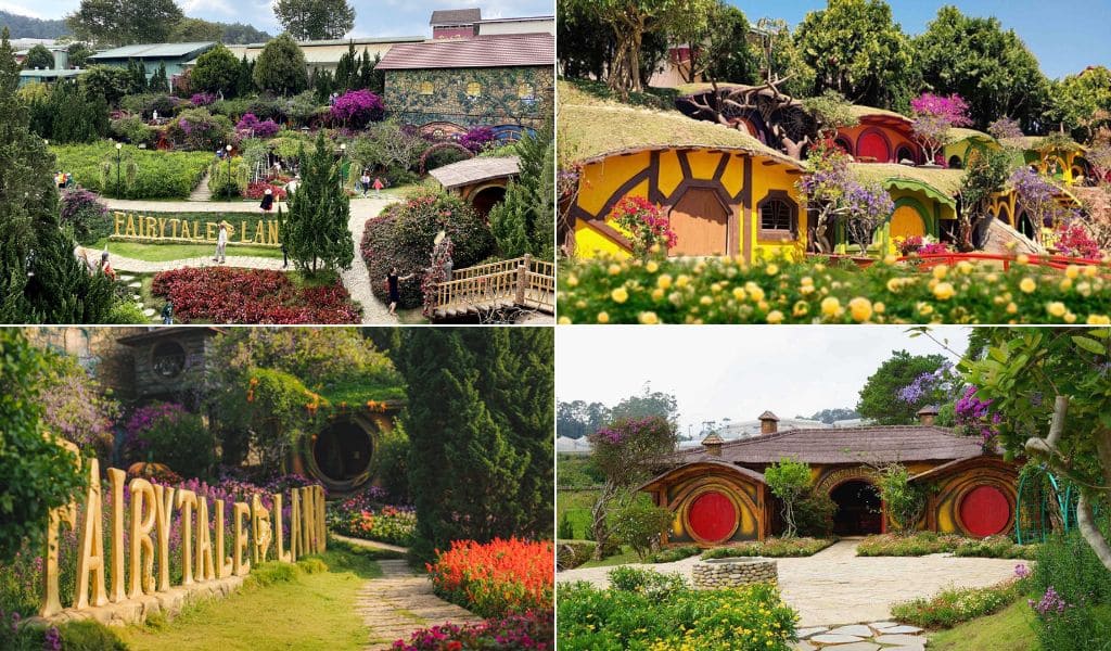 ngôi làng cổ tích Dalat Fairytale Land Đà Lạt 