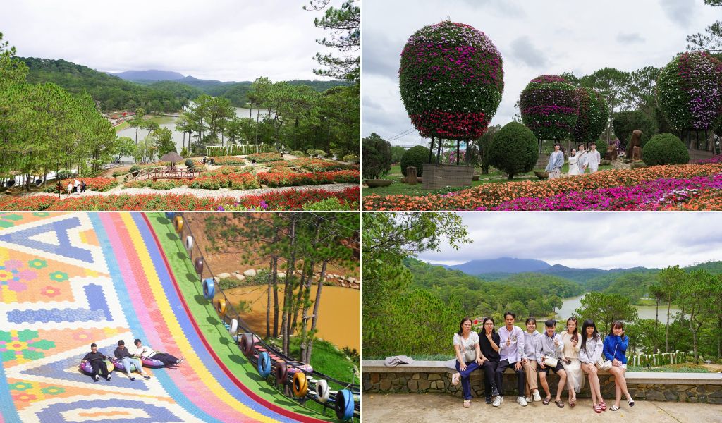 Hồ Đa Thiện tại Thung lũng Tình Yêu