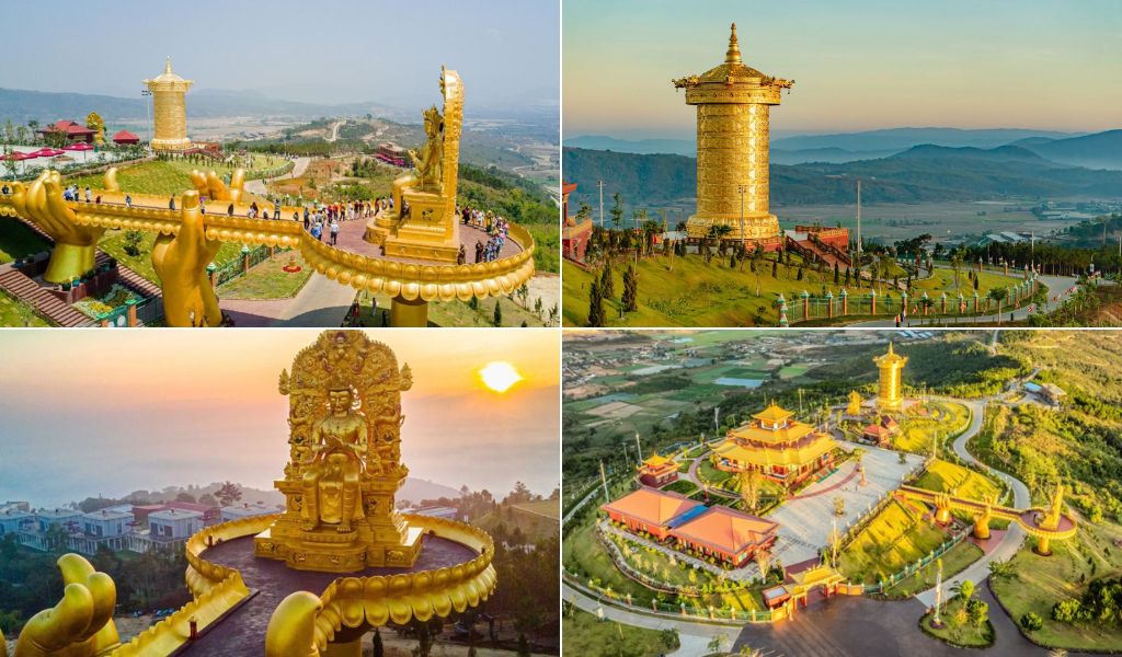 Đại bảo tháp Kinh Luân tại Samten Hills