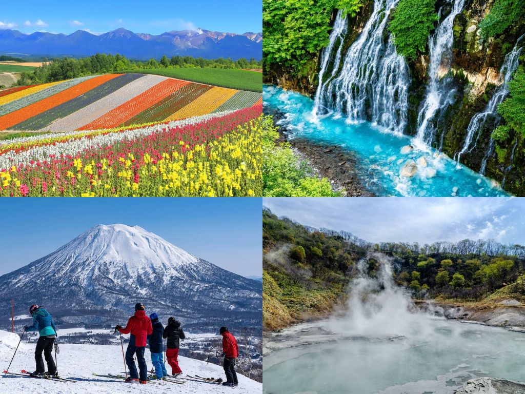 Hokkaido sở hữu cảnh quan thiên nhiên đa dạng