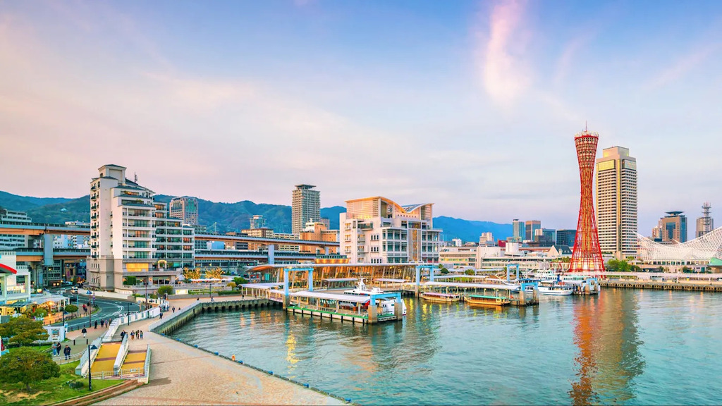 Thiên nhiên Kobe hài hoà và dễ chịu