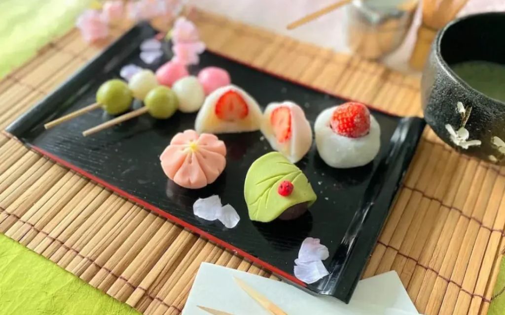 bánh wagashi