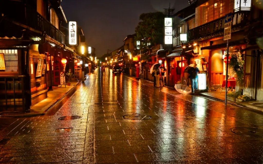 kyoto về đêm