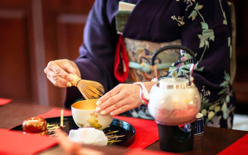 trà đạo và văn hóa matcha