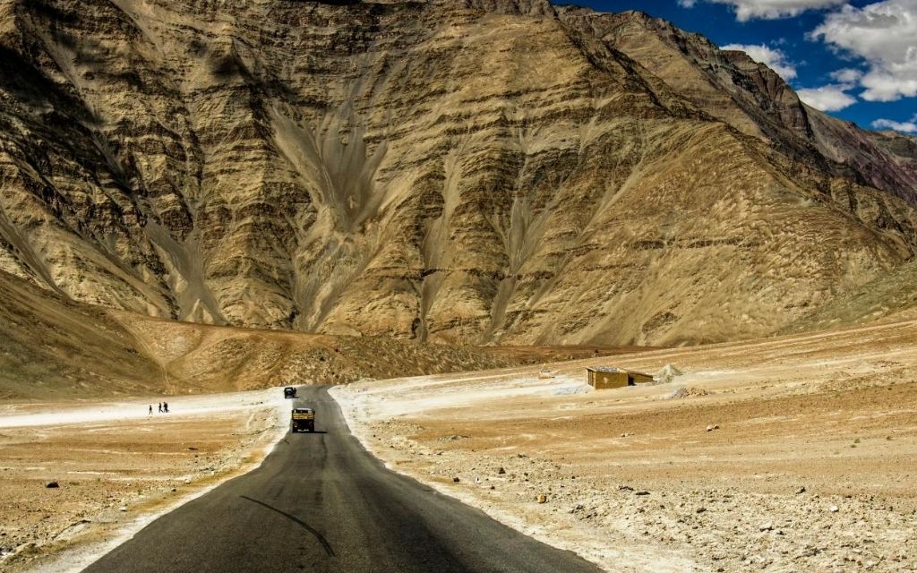 Đường đến Magnetic Hill Ladakh 