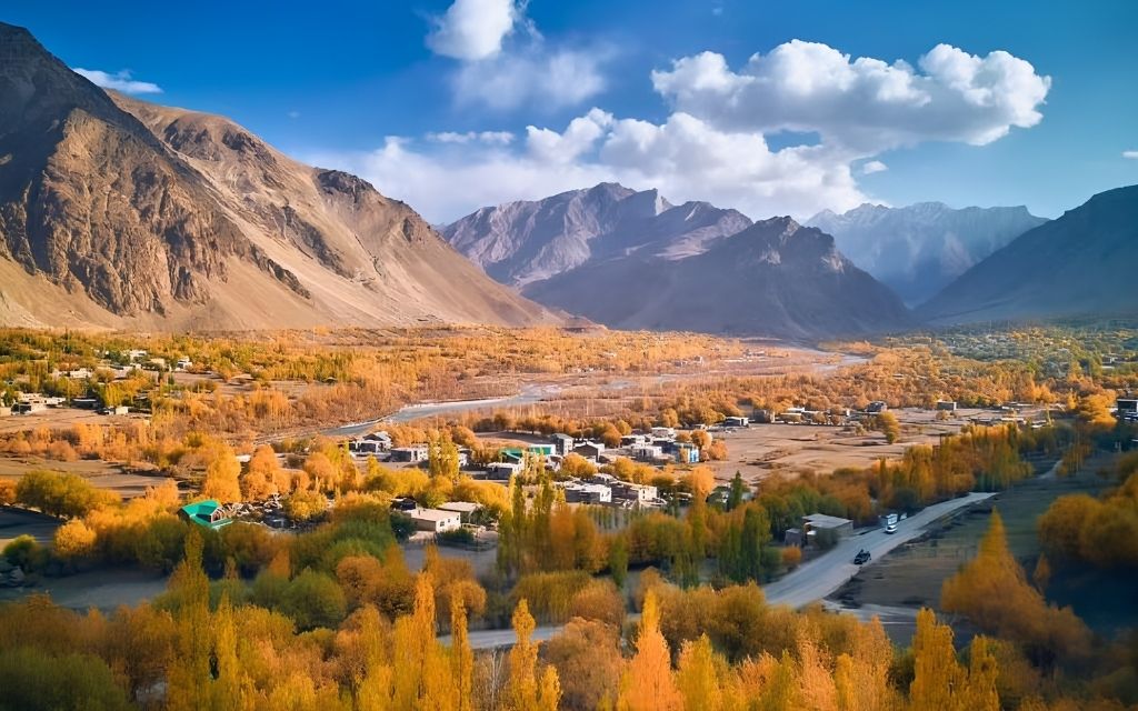 Thung lũng Ladakh mùa thu 