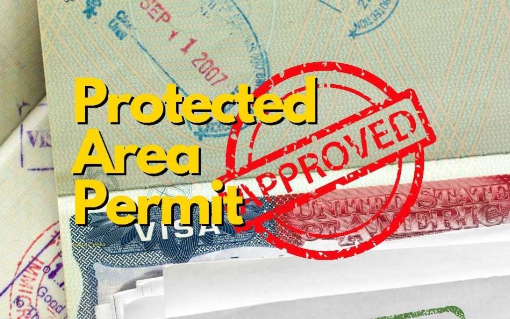 Giấy phép Protected Area Permit 